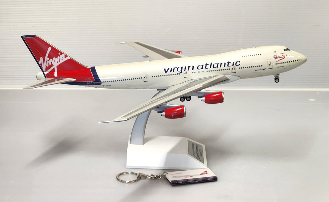 JF-747-2-034 | JFox Models 1:200 | Boeing 747-200 Virgin Atlantic G-VSSS, 'Island Lady'