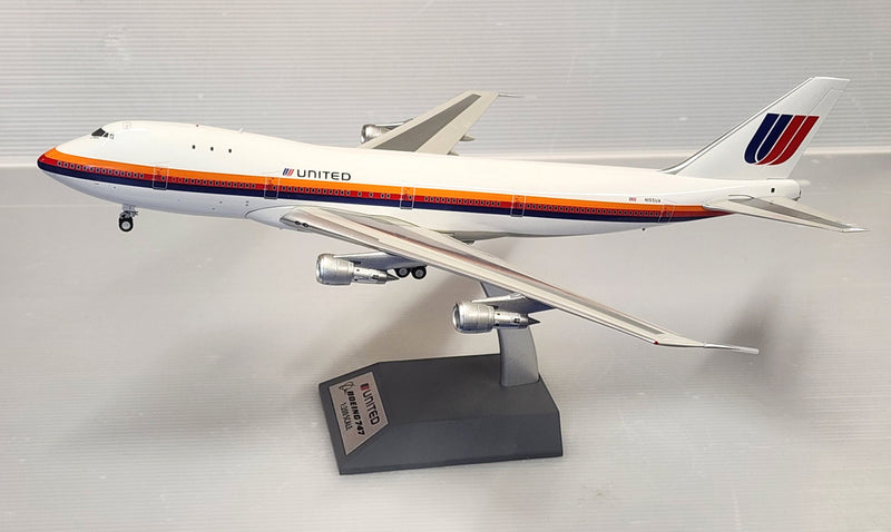 IF741UA1222P | InFlight200 1:200 | Boeing 747-100 United N155UA, 'Saul Bass' (with stand)