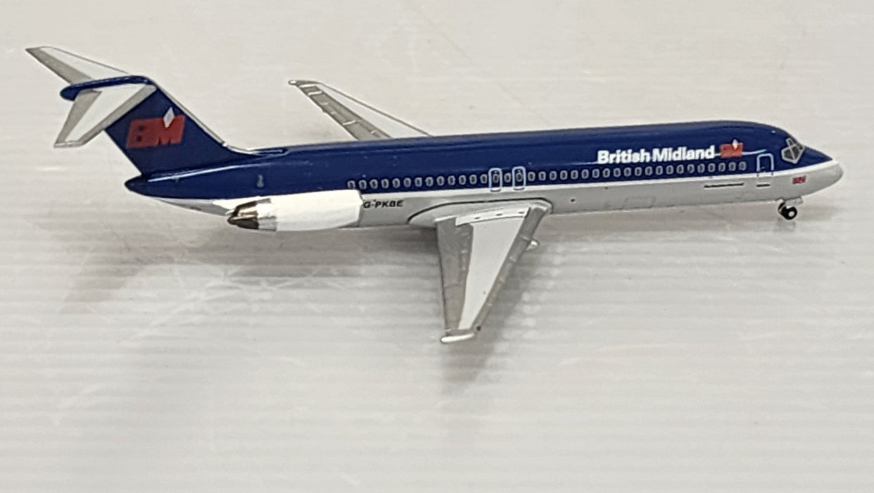 AC411139 | Aero Classics 1:400 |  Douglas DC-9 British Midland G-PKBE