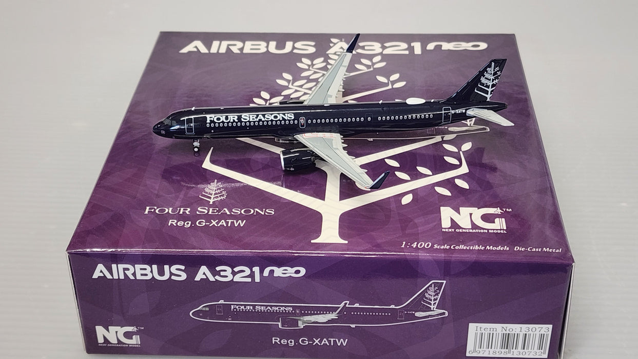 NG13073 | NG Models 1:400 | Airbus A321neo TCS World Travel (Titan Airways) G-XATW