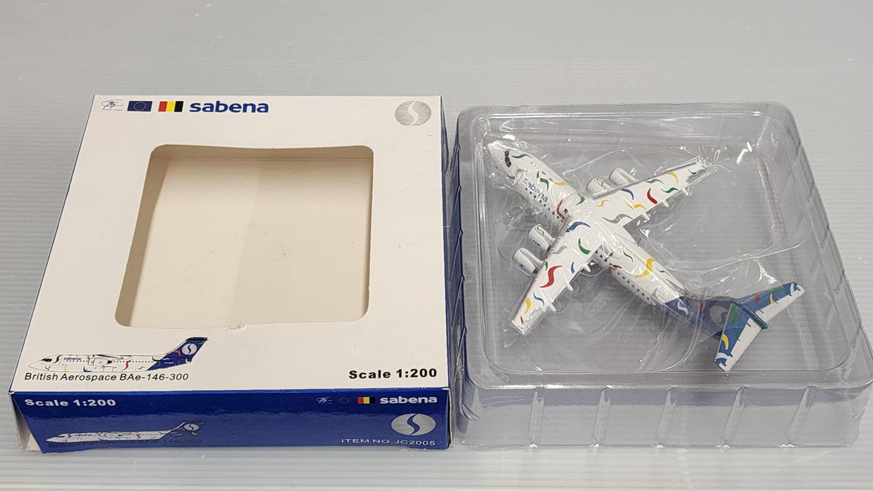 JC2005 | JC Wings 1:200 | British Aerospace BAe 146-300 / RJ-100 Sabena '75th Anniversary' OO-DWD