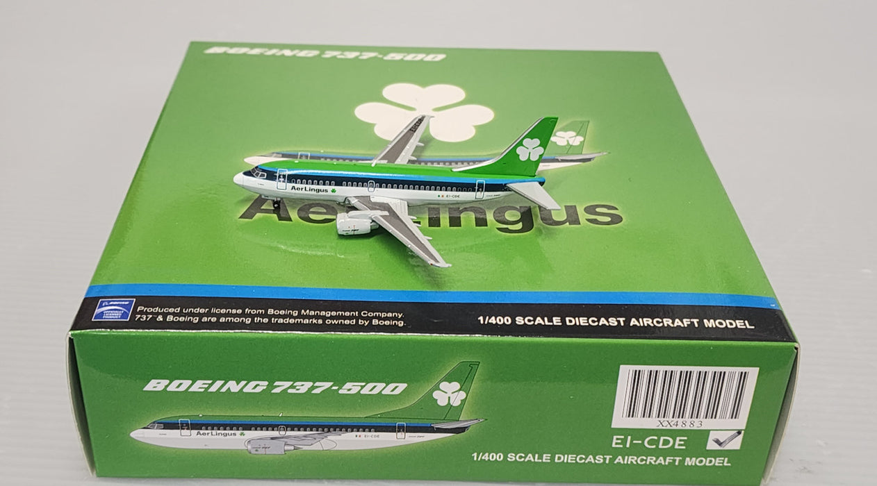 XX4883 | JC Wings 1:400 | Boeing 737-500 AER LINGUS REG: EI-CDE