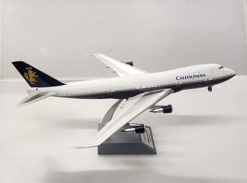 IF742CA0319 | InFlight200 1:200 | Boeing 747-283B Caledonian G-BMGS (with stand)