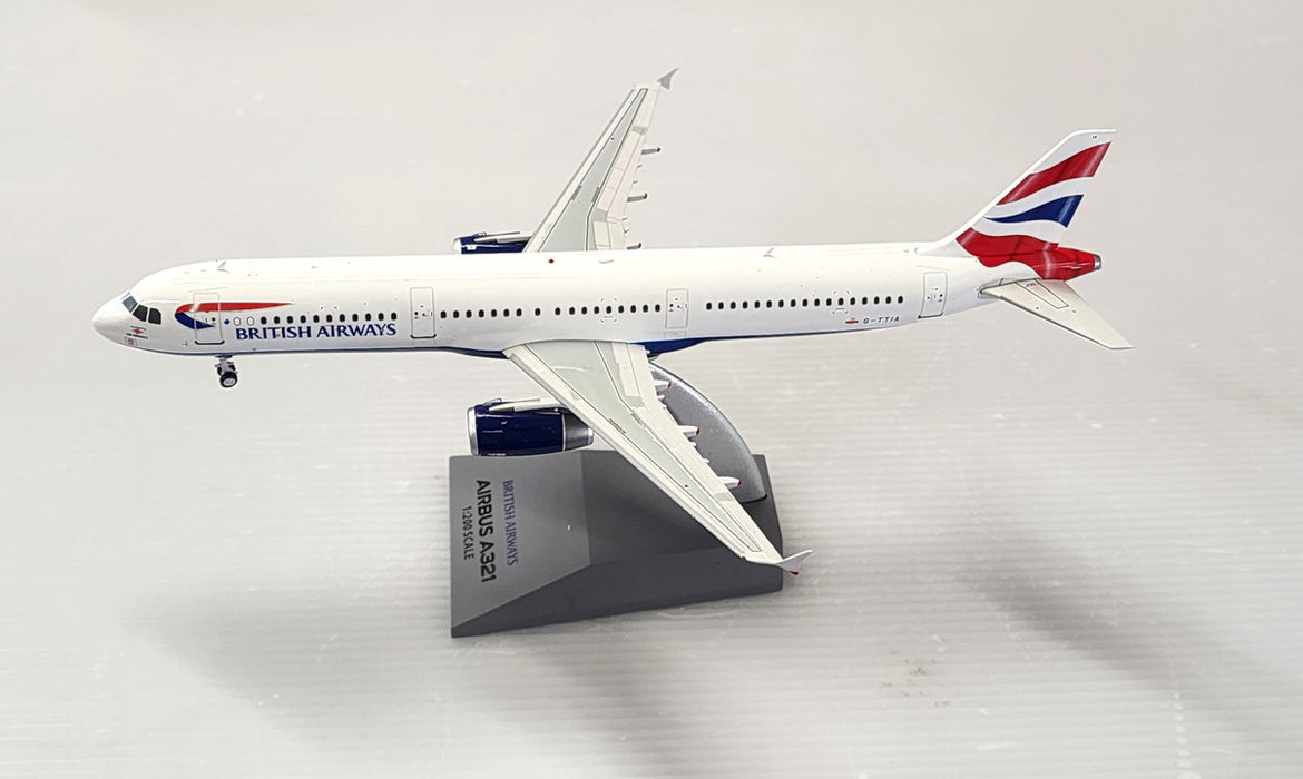 ARDBA72 | ARD Models 1:200 | Airbus A321-231 British Airways G-TTIA (with stand)