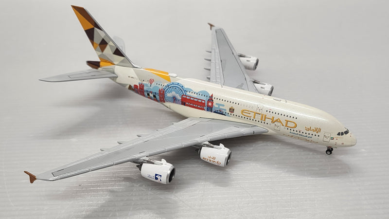XX4277 | JC Wings 1:400 | Airbus A380 Etihad A6-APE, 'Choose the UK'