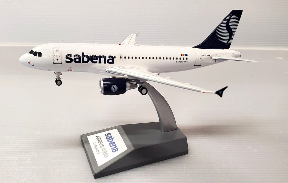 IF319SK0823 | InFlight200 1:200 | Sabena Airbus A319-112 OO-SSA with stand