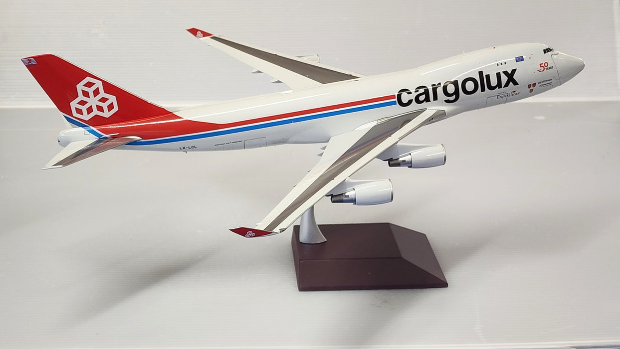 G2CLX933 | Gemini200 1:200 | CARGOLUX B747-400ERF LX-LXL (INTERACTIVE SERIES)