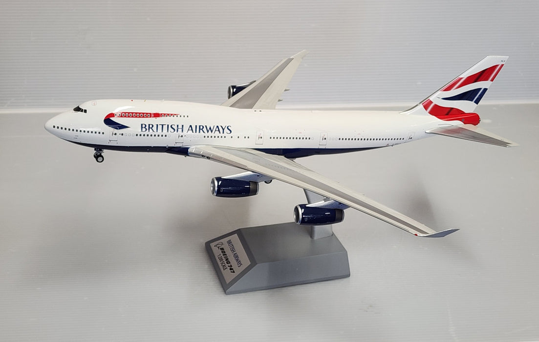 ARDBA64 | ARD Models 1:200 | Boeing 747-400 British Airways G-BNLX (with stand)