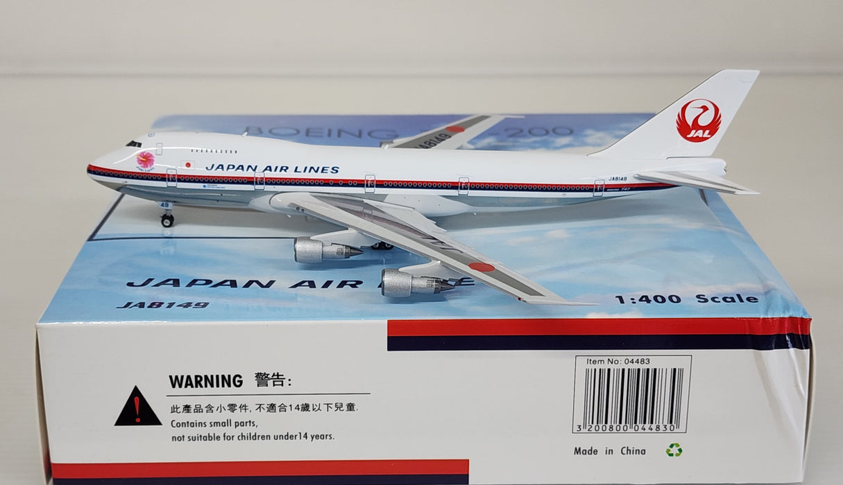 PH04483 | Phoenix 1:400 | Boeing 747-200 JAL Aloha Express JA8149