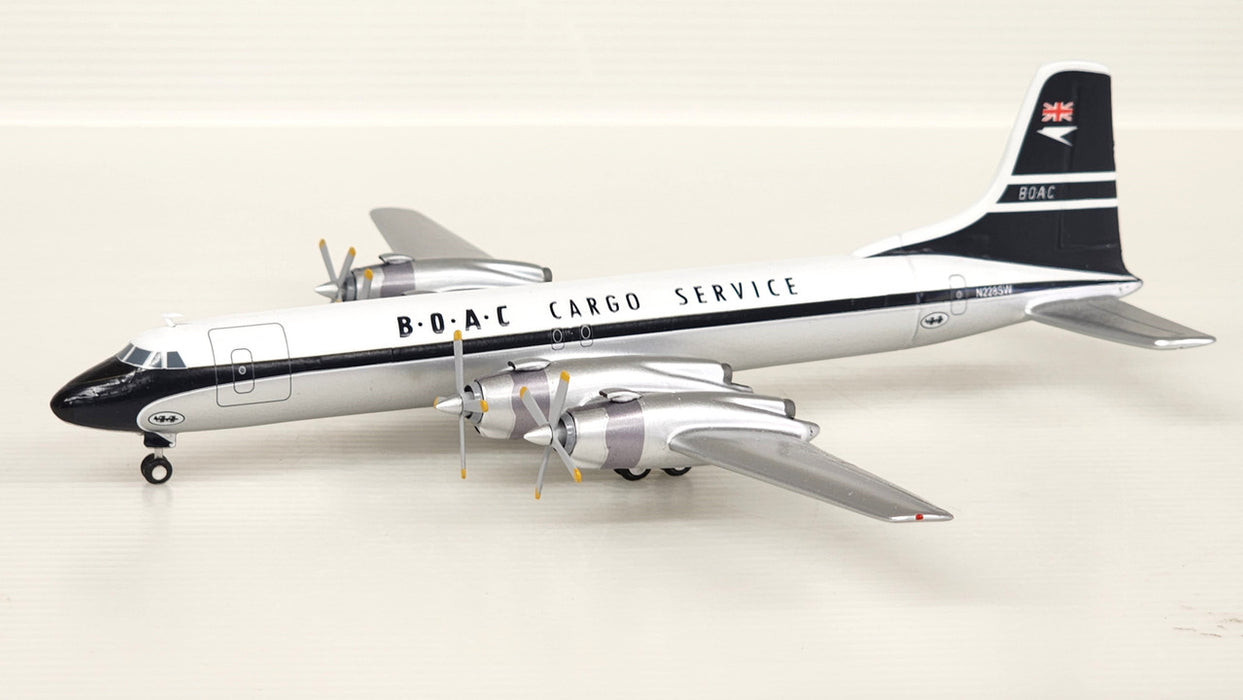 SC089 | Sky Classics 1:200 | Canadair CL-44D BOAC Cargo Service N228SW