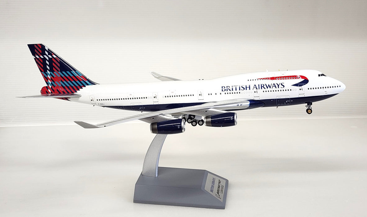 ARDBA63 | ARD Models 1:200 | Boeing 747-400 British Airways G-BNLI, 'Scotland Tail' (with stand)