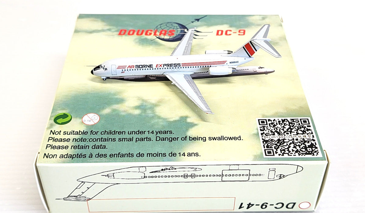 AC411136 | Aero Classics 1:400 |  Douglas DC-9-32F Airbourne Express N988AX