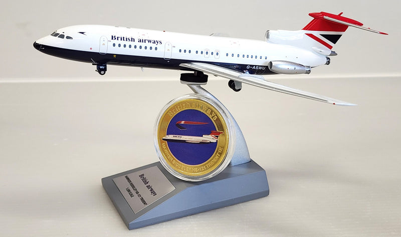 ARDBA52 | ARD Models 1:200 | HS.121 Trident 1E British Airways Negus scheme G-ASWU (with stand)