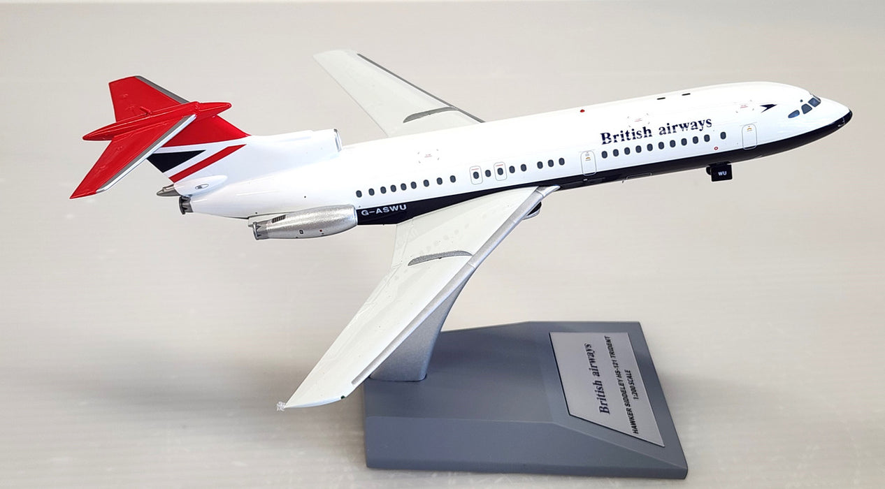 ARDBA52 | ARD Models 1:200 | HS.121 Trident 1E British Airways Negus scheme G-ASWU (with stand)