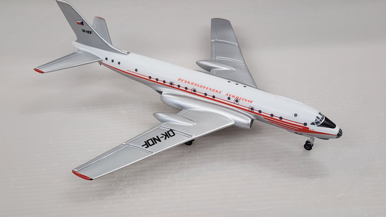 SC070 | Sky Classics 1:200 | Tupolev Tu-104 CSA Ceskoslovenske Aerolinie OK-NDF