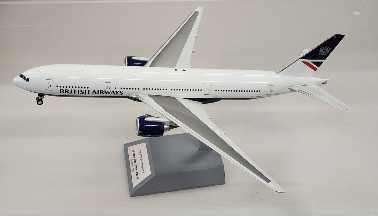 ARDBA38 | ARD Models 1:200 | Boeing 777-200 British Airways G-VIIA, 'Landor', Interim Scheme (with stand)