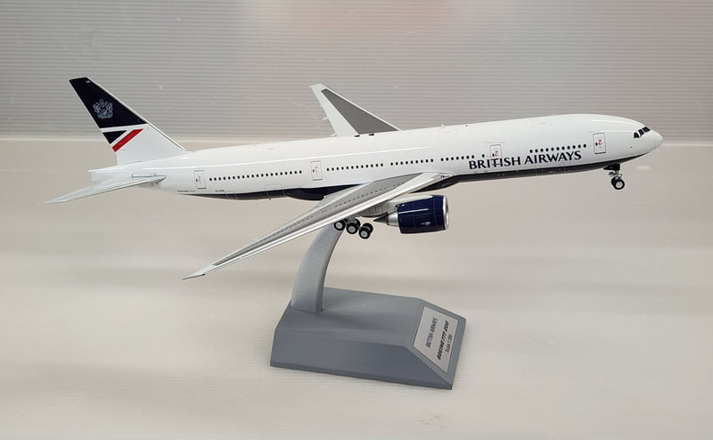 ARDBA38 | ARD Models 1:200 | Boeing 777-200 British Airways G-VIIA, 'Landor', 'Interim Scheme' (with stand)
