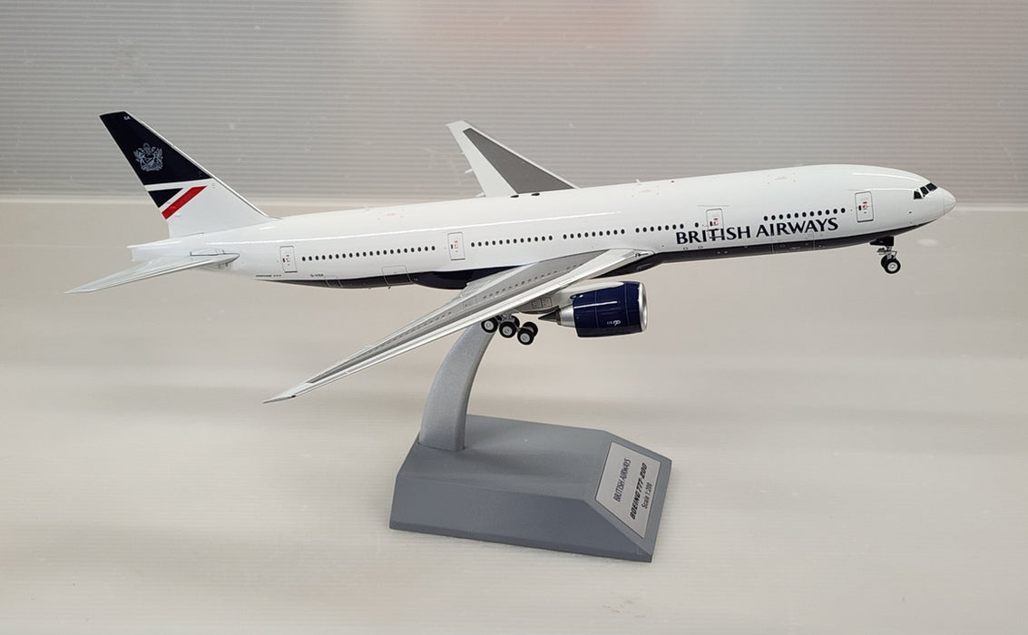 ARDBA38 | ARD Models 1:200 | Boeing 777-200 British Airways G-VIIA, 'Landor', Interim Scheme (with stand)