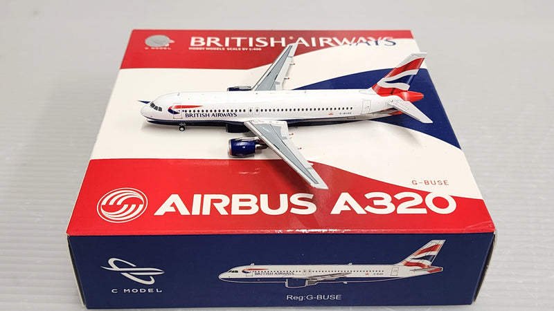 C0007 | Panda Models 1:400 | Airbus A320 British Airways G-BUSE, 'Olympics'