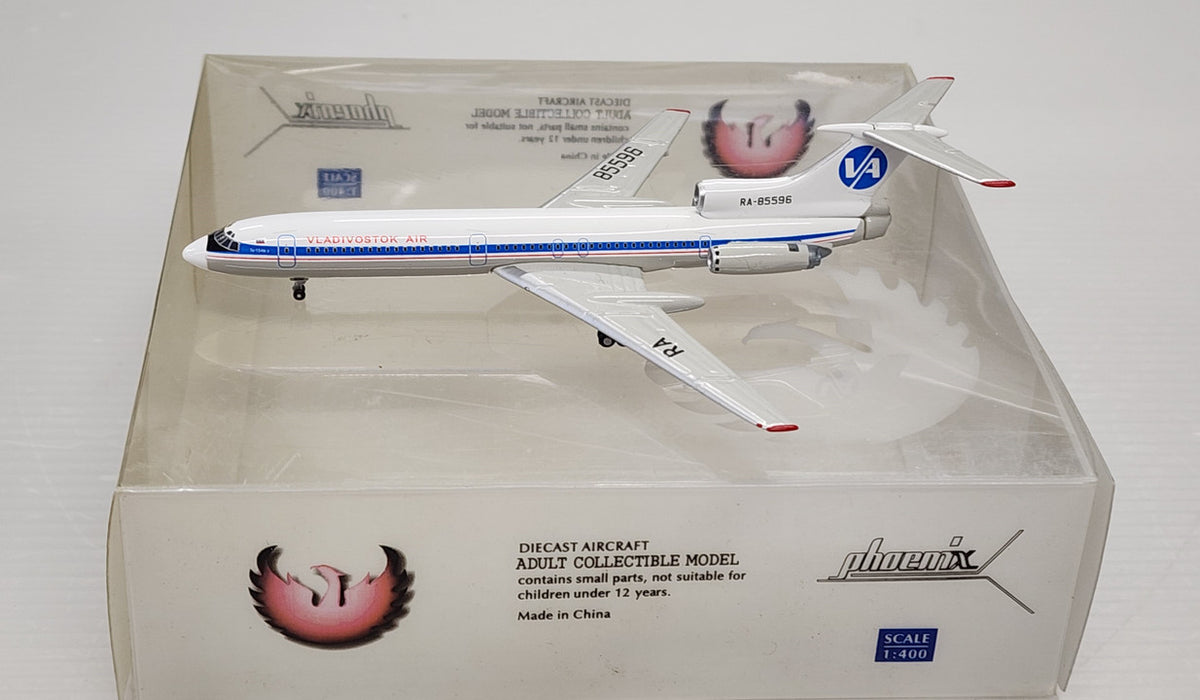 PH4VLK029 | Phoenix 1:400 | Tupolev Tu-154 Vladivostok Air RA-85596