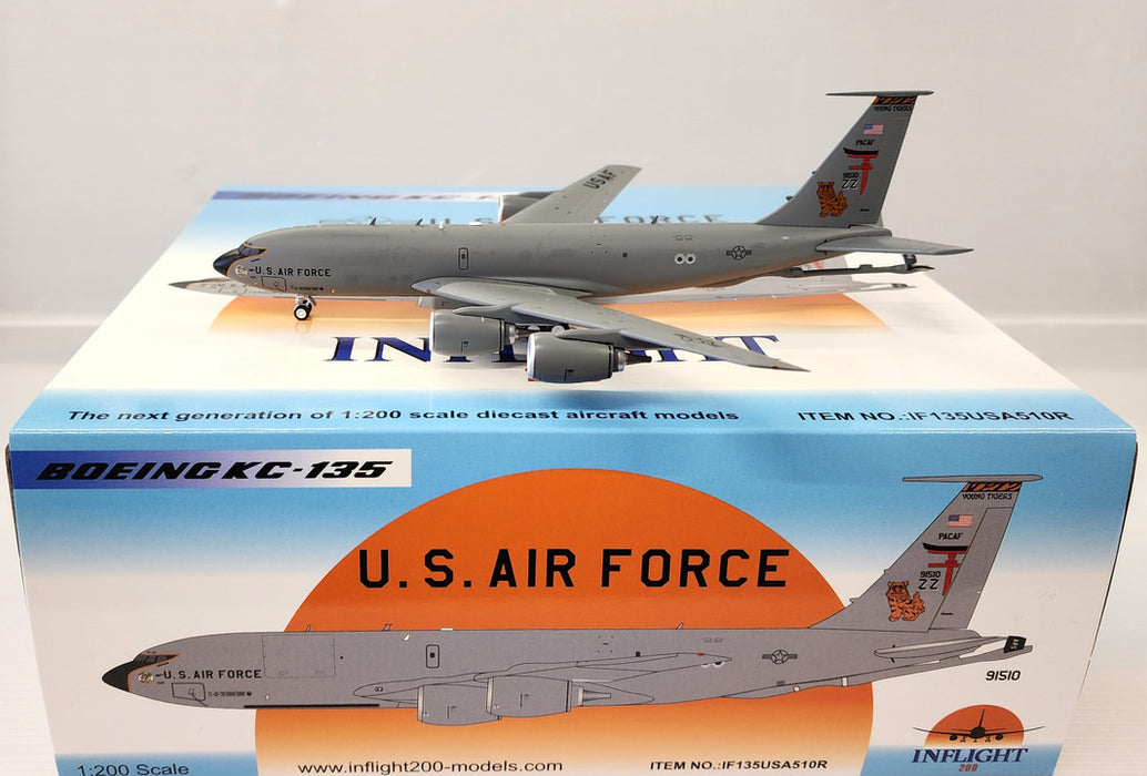 IF135USA510R | InFlight200 1:200 | Boeing KC-135T USAF 59-1510, 909ARS, 18 Wing, 'KADENA' (with stand)