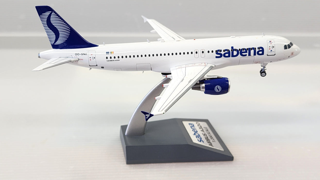 IF320SN001 | InFlight200 1:200 | Airbus A320-200 Sabena OO-SNE (with stand) box slightly signs of shelf wear