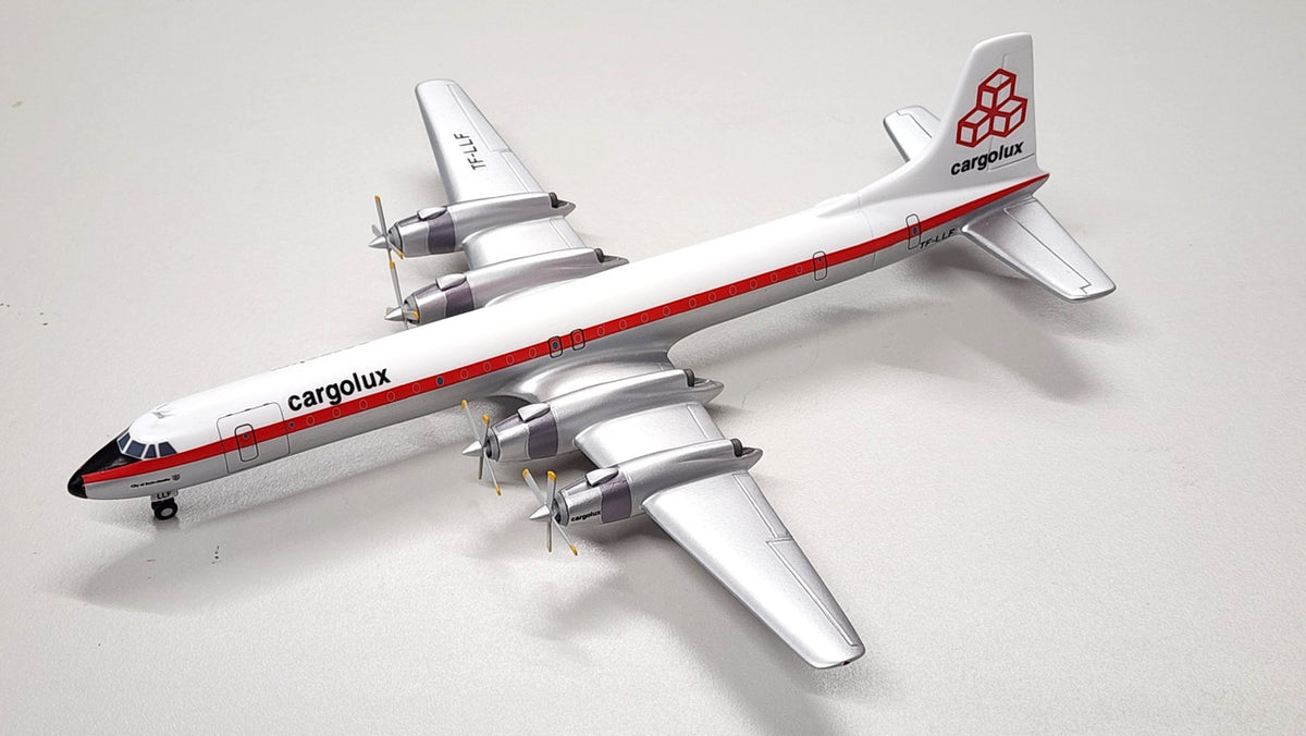 SC285 | Sky Classics 1:200 | Canadair CL-44J Cargolux TF-LLF — Aviation ...