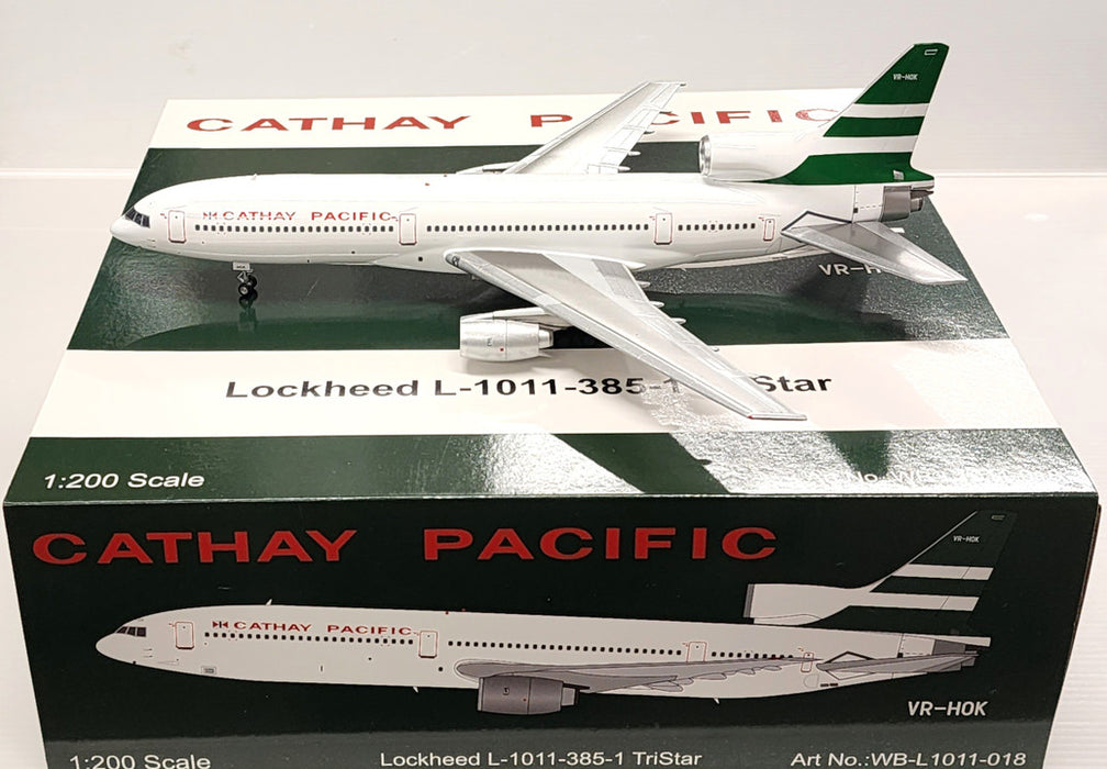 WB-L1011-018 | WB Models 1:200 | L-1011 Cathay Pacific VR-HOK