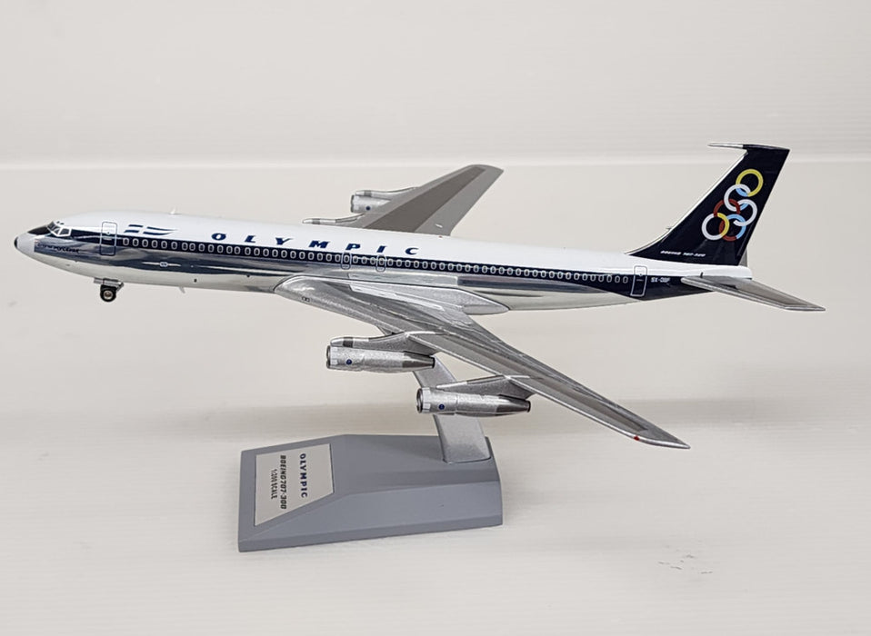 IF707OA0723P | InFlight200 1:200 | Boeing 707-384B Olympic SX-DBF Polished with stand