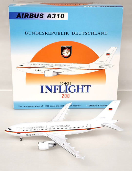 IF310GAF1022 | InFlight200 1:200 | Airbus A310-304 German Air Force 1022 (with stand)