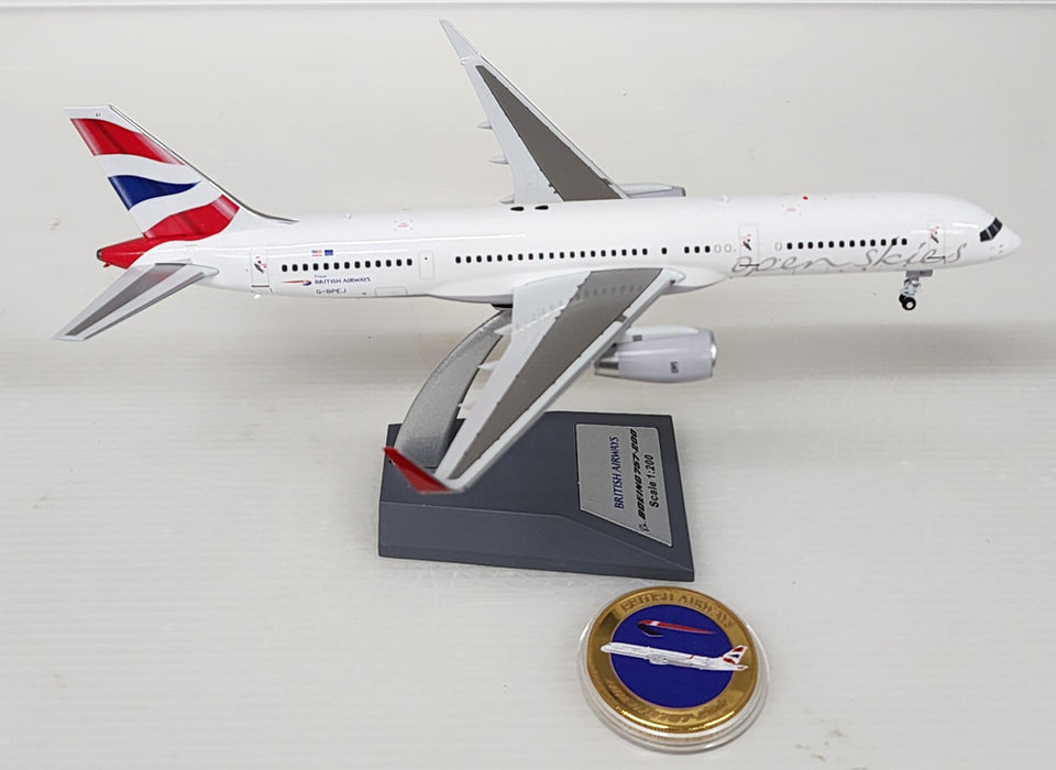 ARDBA58 | ARD Models 1:200 | Boeing 757-236 British Airways G-BPEJ 'Open Skies' (with stand)