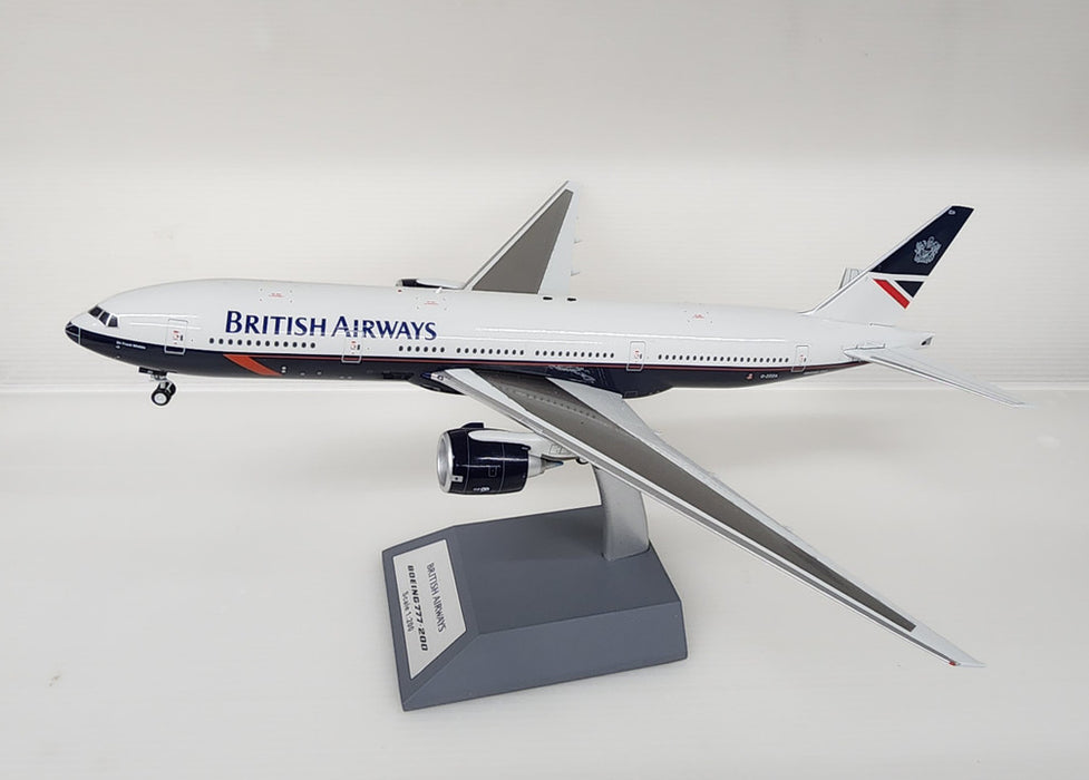 ARDBA39 | ARD Models 1:200 | Boeing 777-200 British Airways G-ZZZA, 'Landor' (with stand)