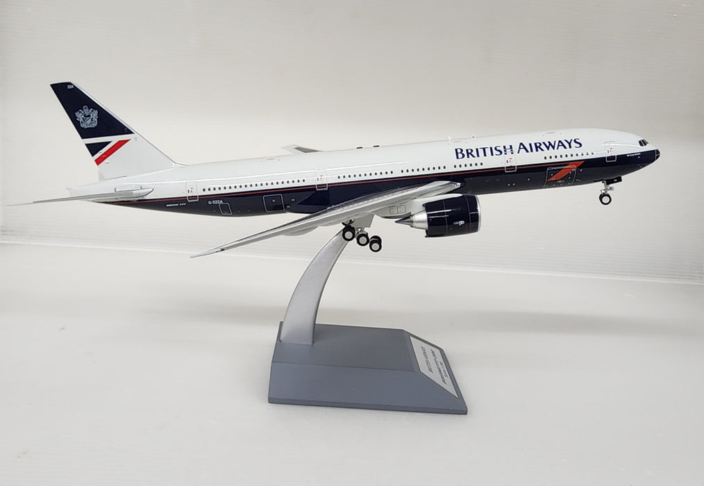 ARDBA39 | ARD Models 1:200 | Boeing 777-200 British Airways G-ZZZA, 'Landor' (with stand)