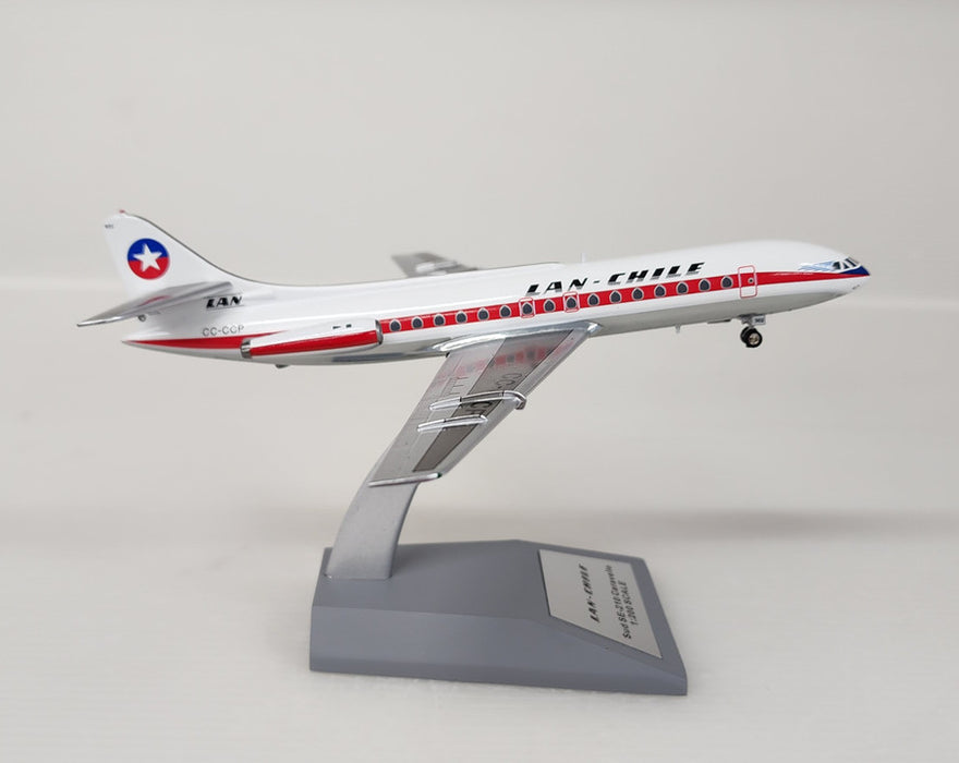 IF210LA1023P | InFlight200 1:200 | SE-210 Caravelle III Lan Chile CC-CCP (polished with stand)