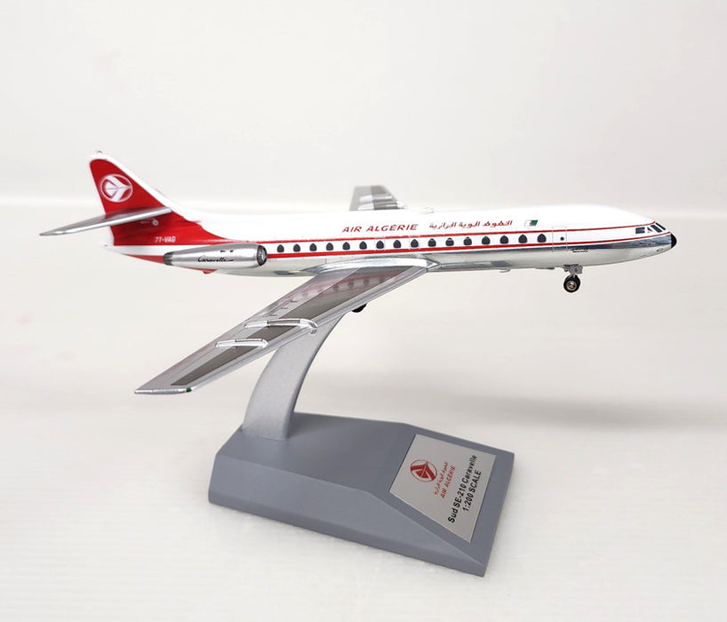 IF210AH0823P | InFlight200 1:200 | Air Algerie Sud SE-210 Caravelle III 7T-VAG Polished with stand