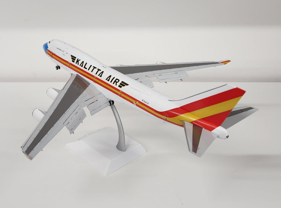 JC20120A | JC Wings 1:200 | Boeing 747-400 Kalitta Air (Flap Down, Mask Livery) Reg: N744CK