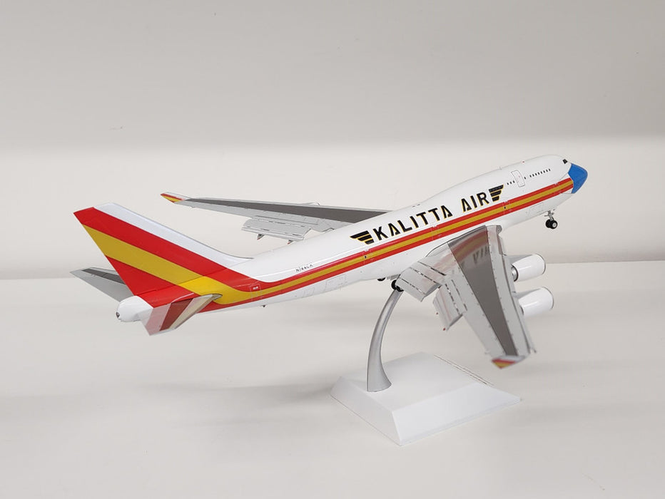 JC20120A | JC Wings 1:200 | Boeing 747-400 Kalitta Air (Flap Down, Mask Livery) Reg: N744CK