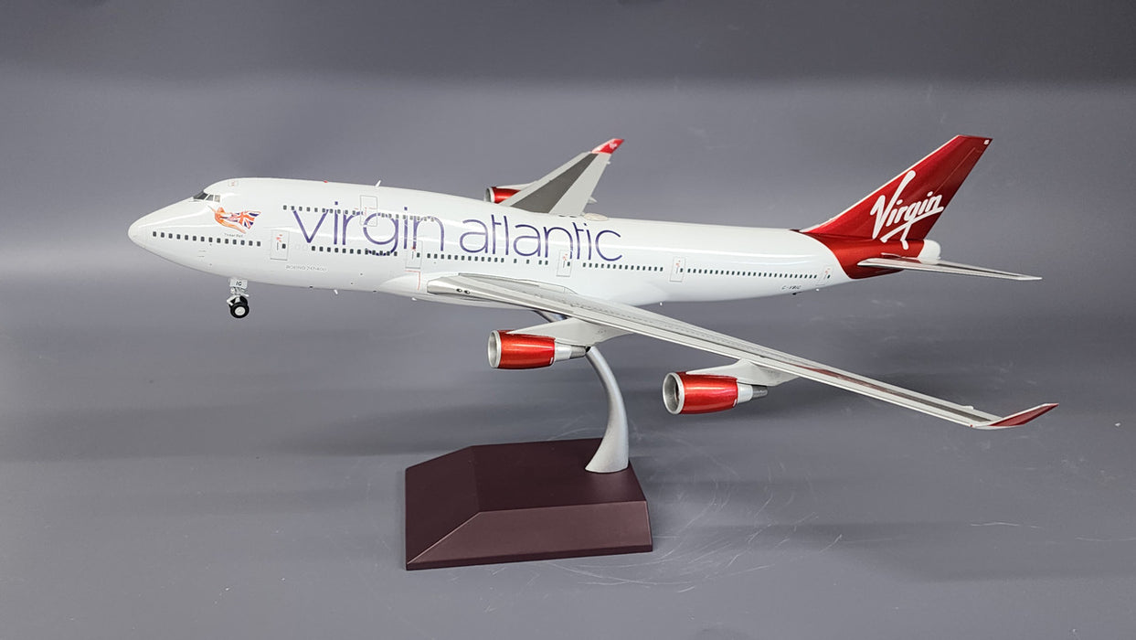 G2VIR766 | Gemini200 1:200 | Boeing 747-400 Virgin Atlantic G-VBIG (with stand)