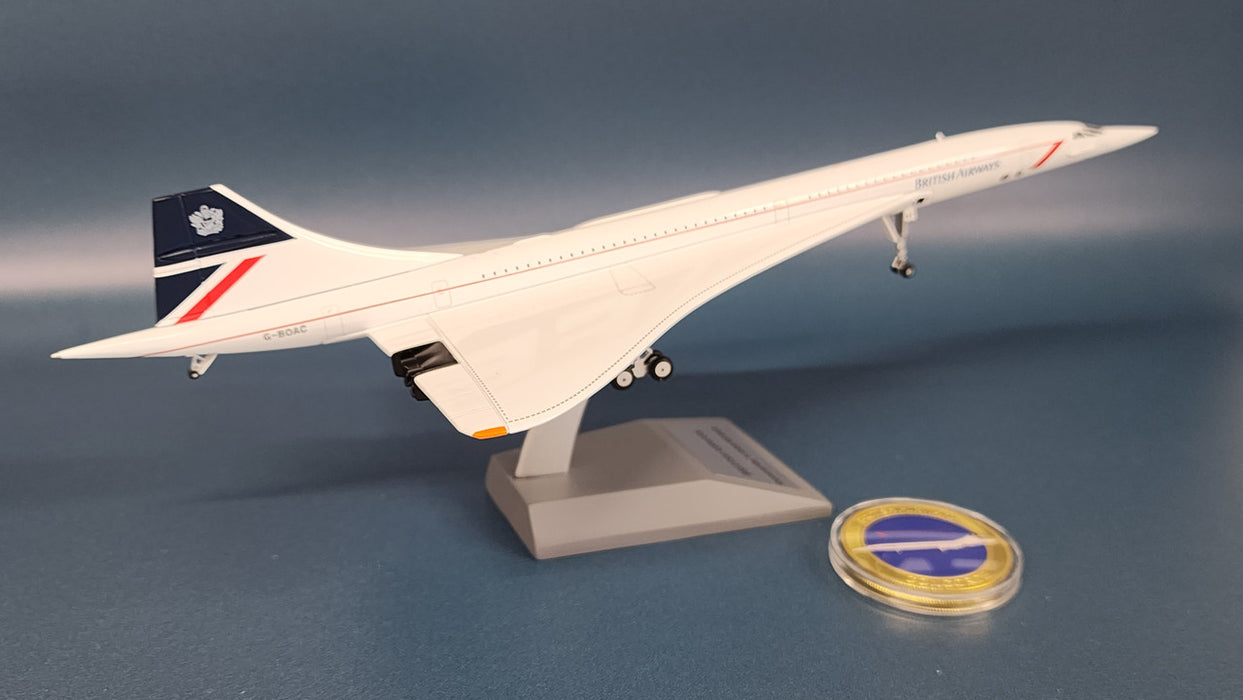 ARDBA83 | ARD Models 1:200 | Concorde British Airways G-BOAC, 'Landor' (with stand)