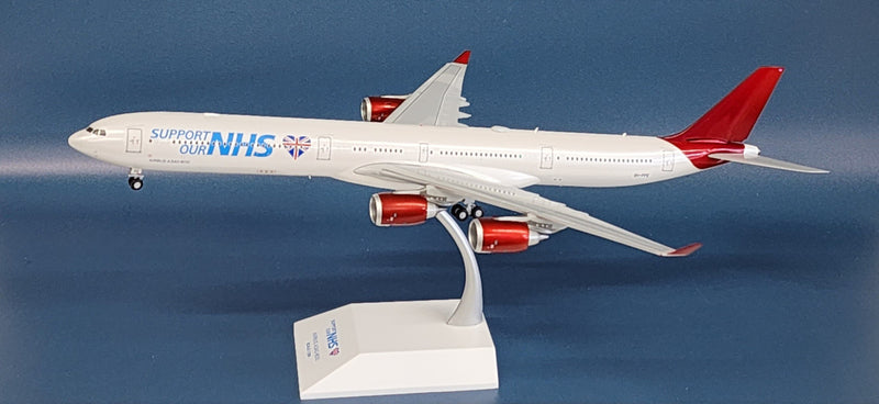 XX20098 | JC Wings 1:200 | Airbus A340-600 Maleth Aero 9H-PPE, 'Thank You NHS'