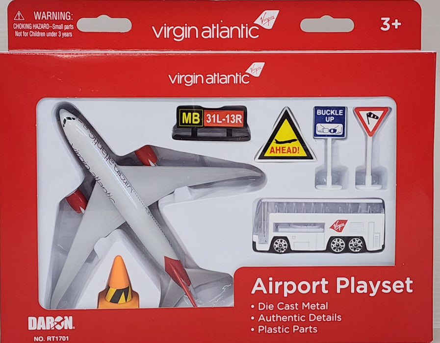 RT1701 | Toys Toys | Airport Play Set - Virgin Atlantic