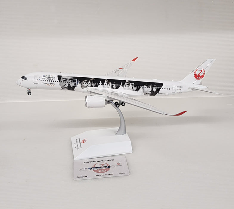 EW2359005A | JC Wings 1:200 | 1/200 Japan Airlines Airbus A350-900XWB Special Livery Flap Down Reg: JA04XJ (With Stand)