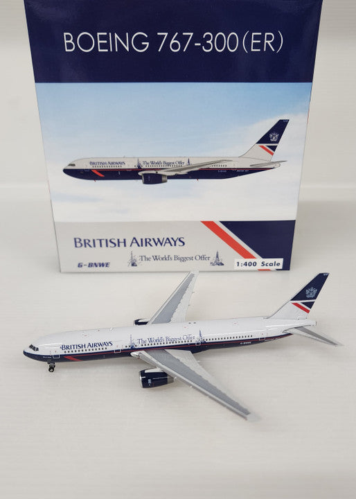 PH04566 | Phoenix 1:400 | Boeing 767-300ER British Airways G-BNWE, 'The World's Biggest Offer'