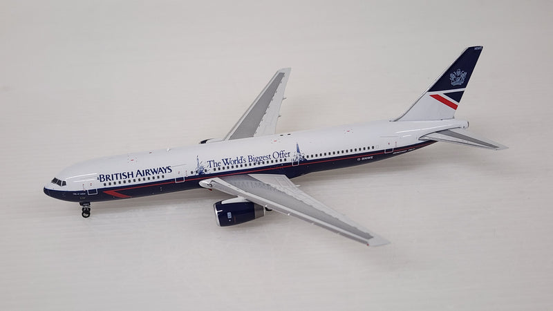 PH04566 | Phoenix 1:400 | Boeing 767-300ER British Airways G-BNWE, 'The World's Biggest Offer'