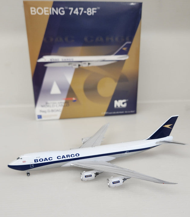 NG78003 | NG Models 1:400 | Boeing 747-8F BOAC G-BOAC (fantasy livery)