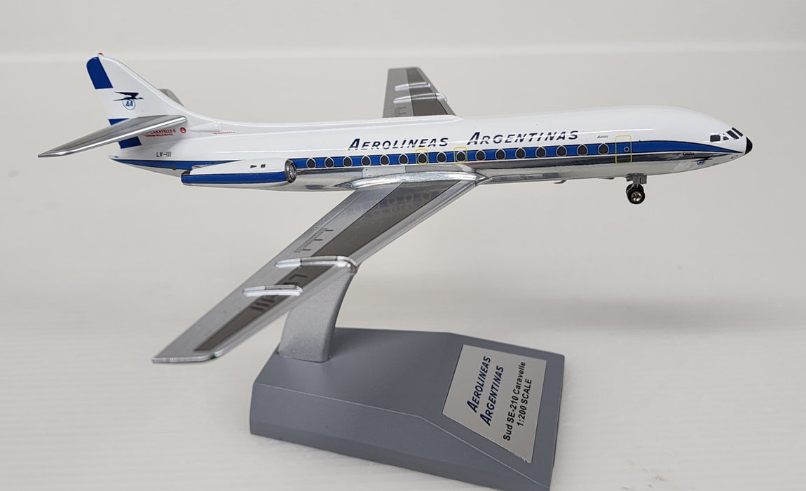 IF210AR1223P | InFlight200 1:200 | Caravelle 6 LV-III Aerolineas Argentina with stand