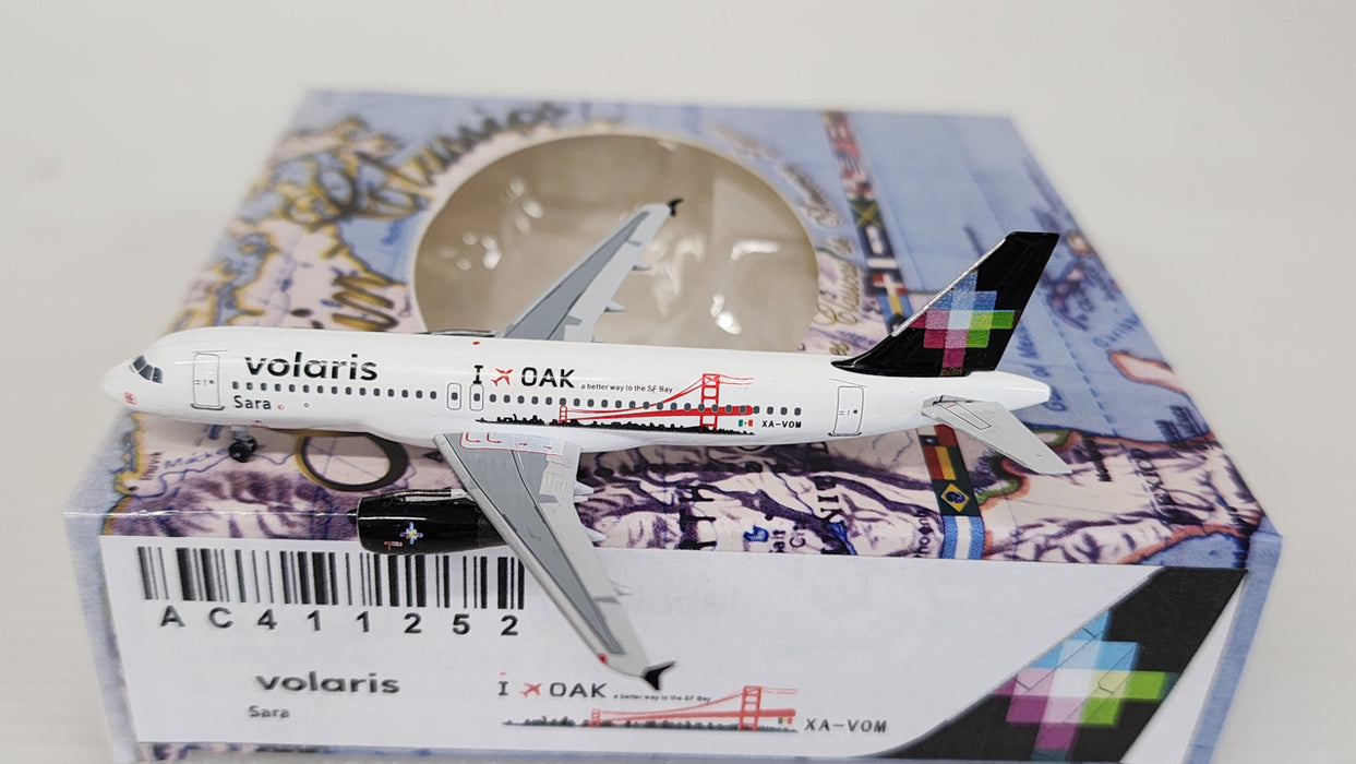 AC411252 | Aero Classics 1:400 | Airbus A320 Volaris 'Sara' XA-VOM