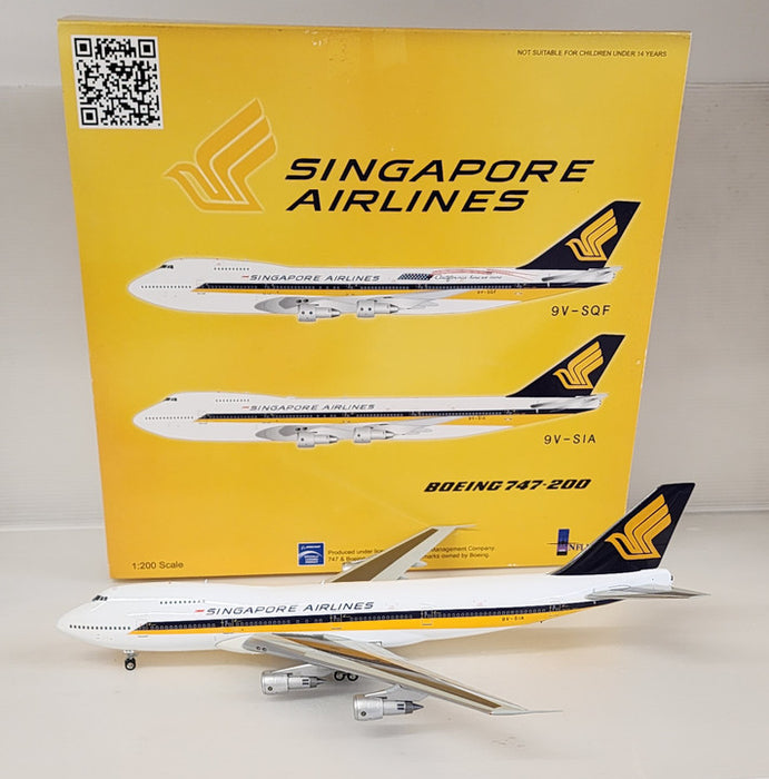 IF7420513B | InFlight200 1:200 | Boeing 747-200 Singapore Airlines 9V-SIA