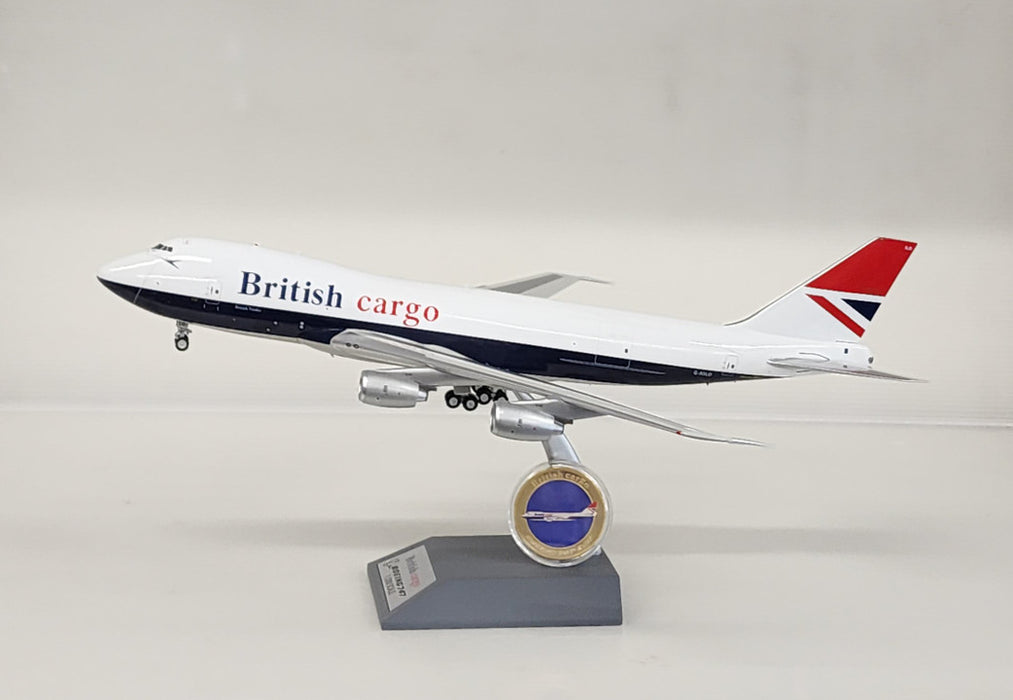ARDBA61 | ARD Models 1:200 | Boeing 747- 236F British Cargo G-KILO 'British Trader' (with stand)