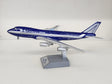 B-BACI-MF | Blue Box 1:200 | Boeing 747-243BM Alitalia BACI I-DEMF (with stand)